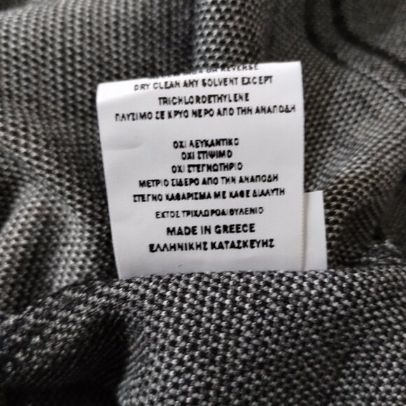 Ozai N Ku Camo Fleur Artisan Top Size 2XL Gray Clouds Boho Artsy Patchwork - Picture 7 of 11